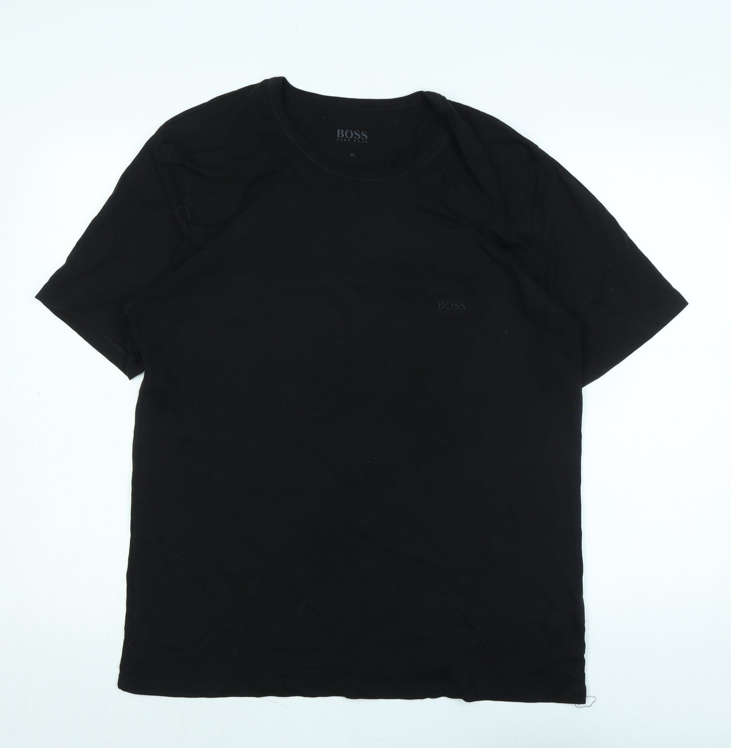 Mens UK Size XL Boss Black  T-Shirt