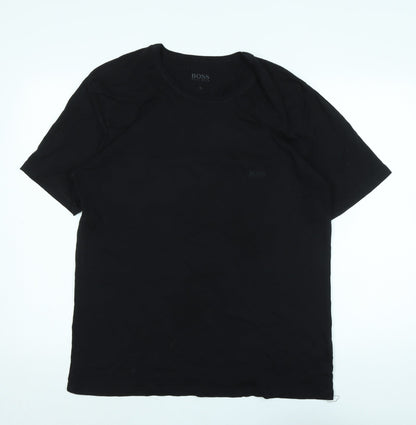Mens UK Size XL Boss Black  T-Shirt