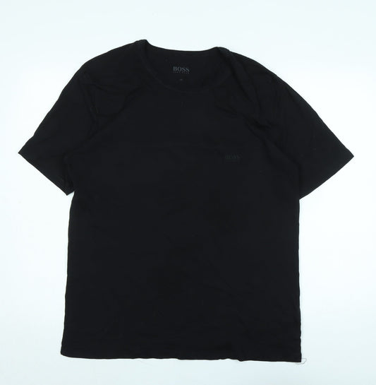 Mens UK Size XL Boss Black  T-Shirt