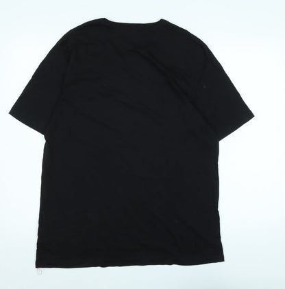 Mens UK Size XL Boss Black  T-Shirt