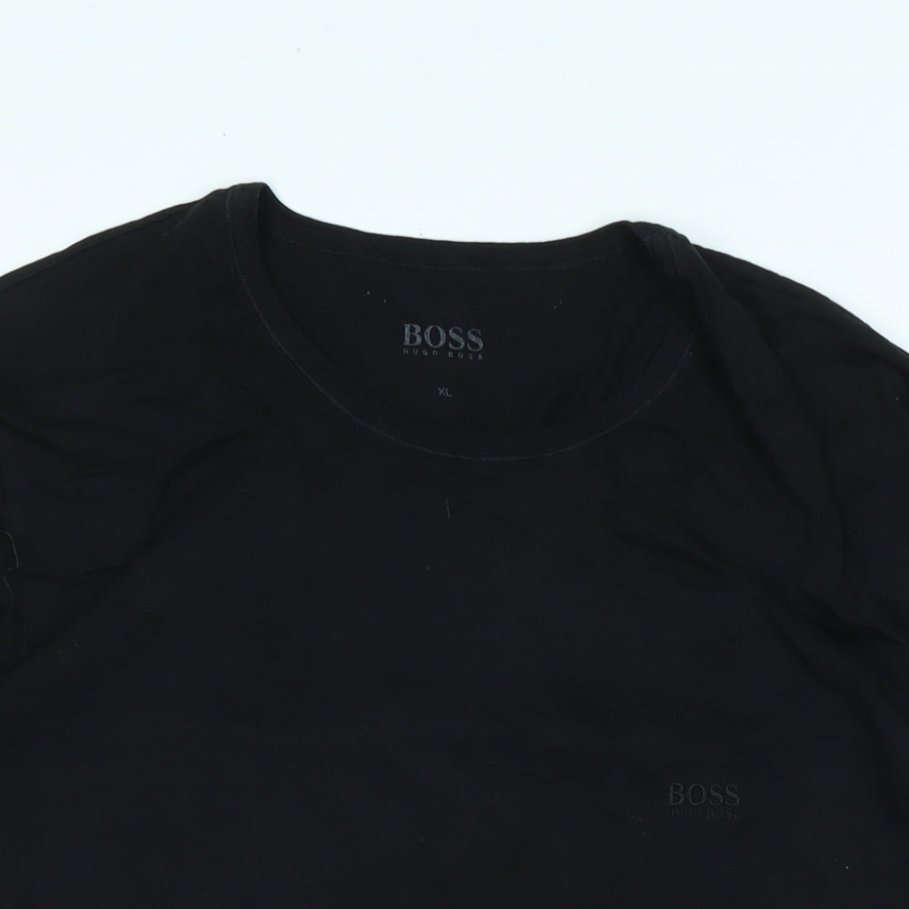 Mens UK Size XL Boss Black  T-Shirt