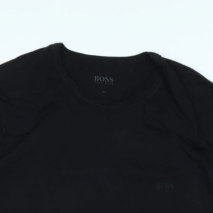 Mens UK Size XL Boss Black  T-Shirt