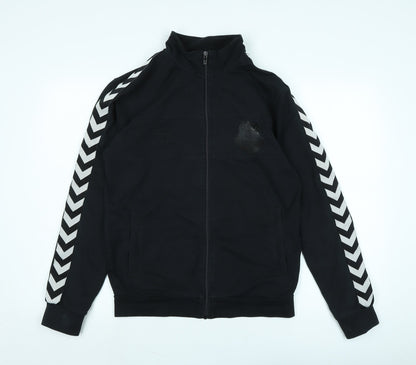 Mens UK Size M Hummel Black Jacket
