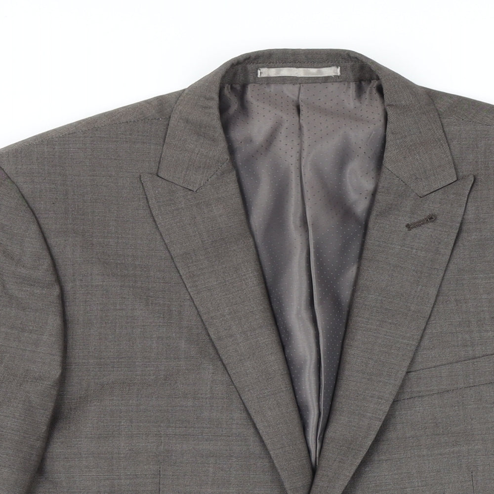 Mens UK Size 40 NEXT Regular Brown Suit Jacket
