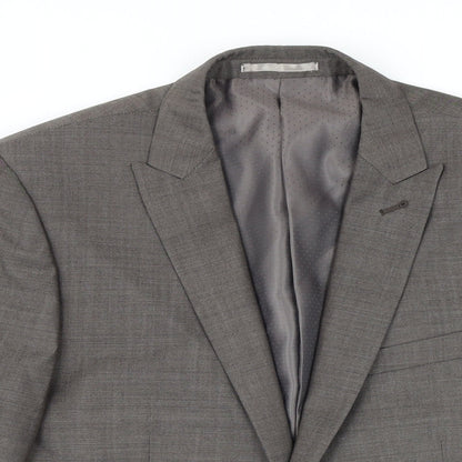 Mens UK Size 40 NEXT Regular Brown Suit Jacket
