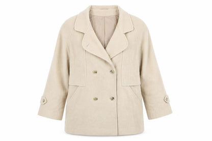 Womens UK Size 18 Classic Woman Beige Jacket