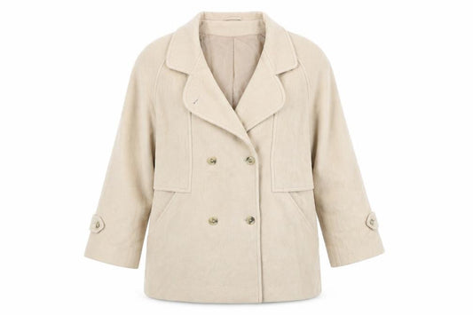 Womens UK Size 18 Classic Woman Beige Jacket