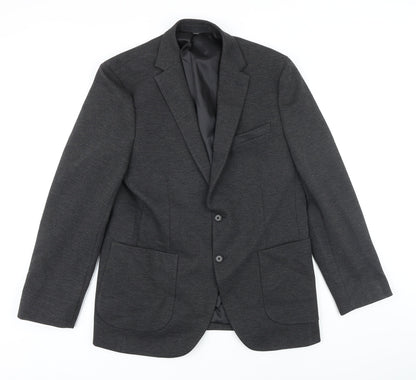 Mens UK Size 40 M&S Regular Grey Suit Jacket