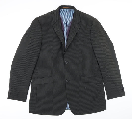 Mens UK Size 46 VOEUT Regular Grey Suit Jacket