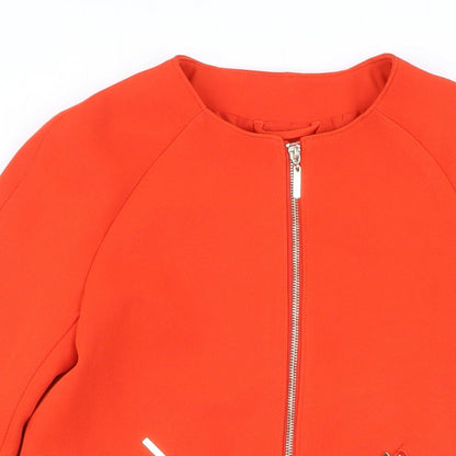 Womens UK Size 6 H&M Red Jacket