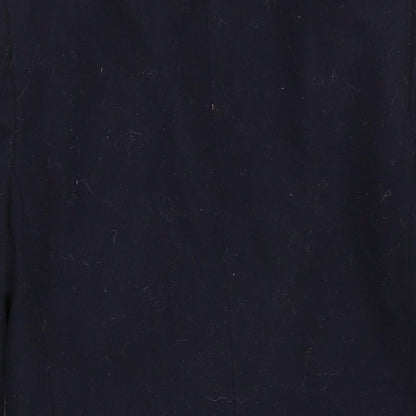Mens UK Size XS Burton Blue Overcoat