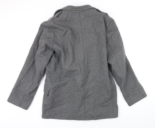 Mens UK Size M Peter Worth Grey Jacket