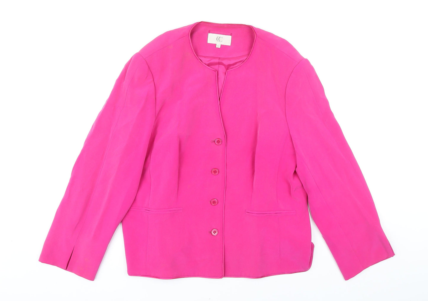 Womens UK Size 16 CC Pink Jacket
