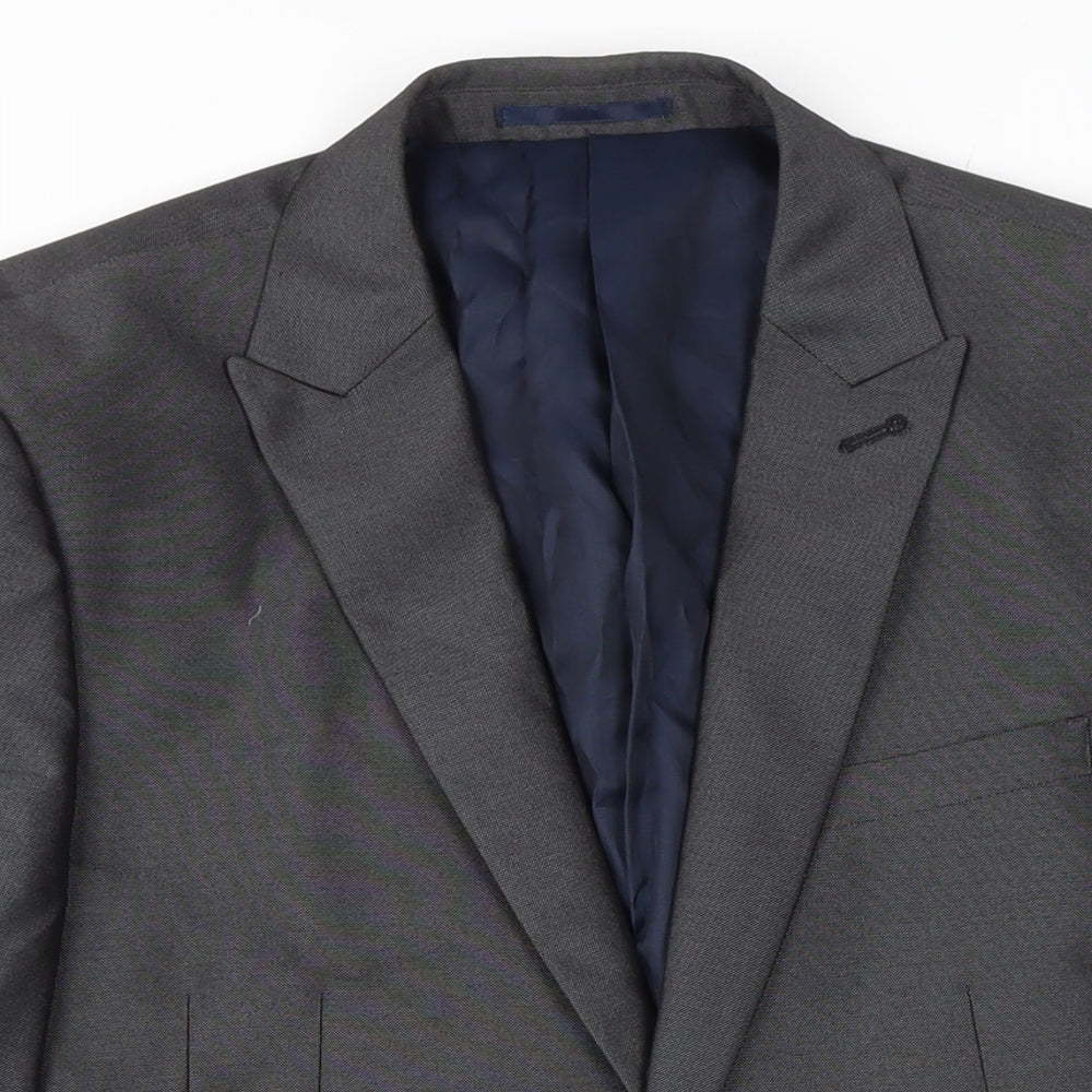 Mens UK Size 40 NEXT Regular Grey Suit Jacket