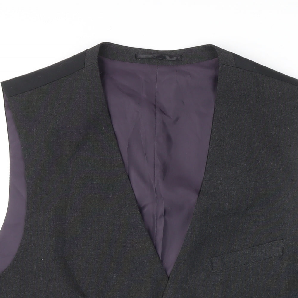 Mens UK Size 42 Fellini Regular Grey Suit Jacket