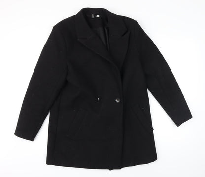 Womens UK Size S H&M Black Jacket