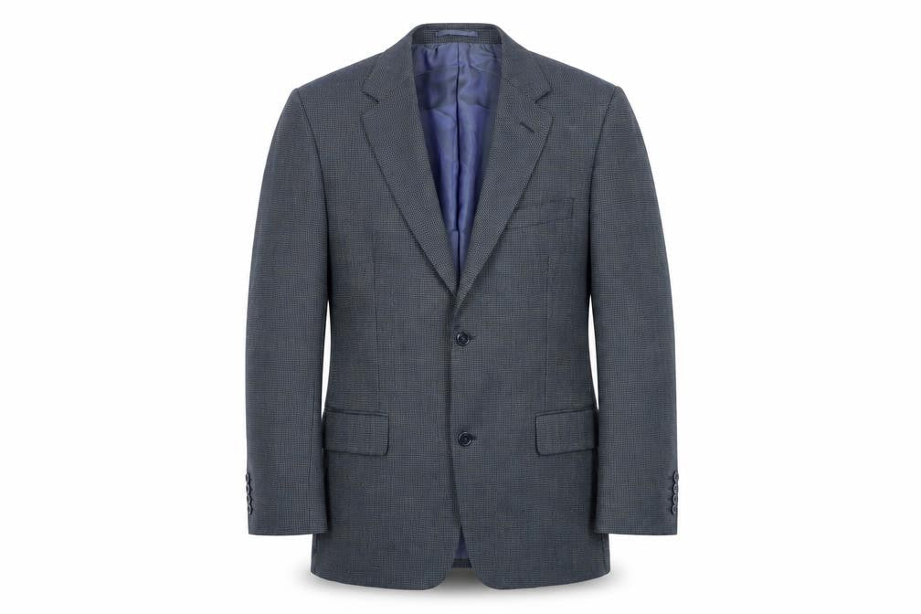 Mens UK Size 40 Daniel Grahame Regular Blue Suit Jacket