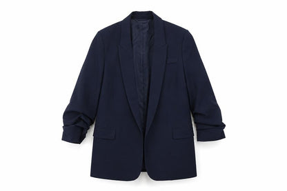 Coporate Wear (M&S) Womens Blue Jacket Blazer Size 32