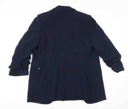Coporate Wear (M&S) Womens Blue Jacket Blazer Size 32