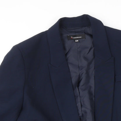 Coporate Wear (M&S) Womens Blue Jacket Blazer Size 32