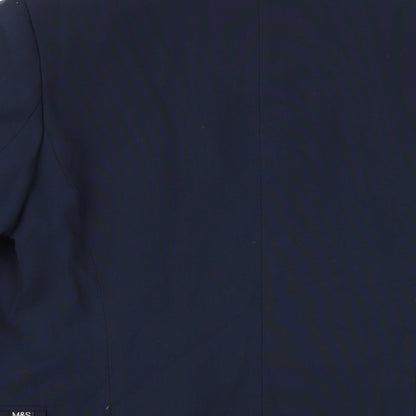 Coporate Wear (M&S) Womens Blue Jacket Blazer Size 32