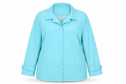 Womens UK Size 22 Finesse Green Jacket