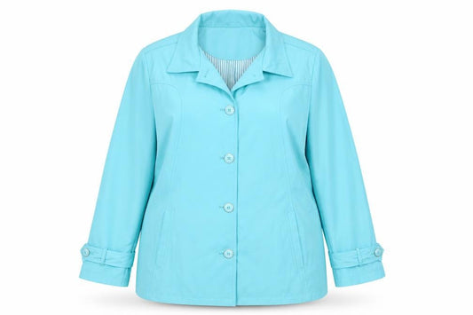 Womens UK Size 22 Finesse Green Jacket