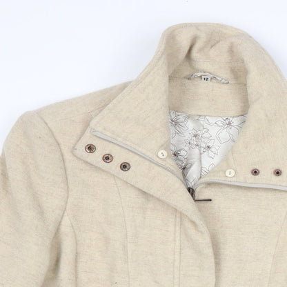 Womens UK Size 12 Klass Beige Jacket