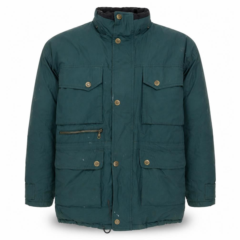Mens UK Size M C&A Green Jacket