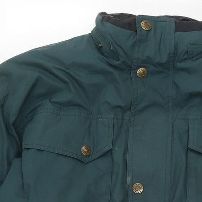 Mens UK Size M C&A Green Jacket