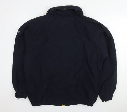 Mens UK Size M Maine Blue Bomber Jacket
