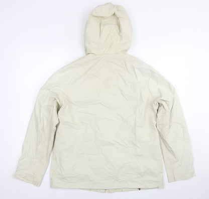 Debenhams Womens Beige Jacket Size 12 Zip