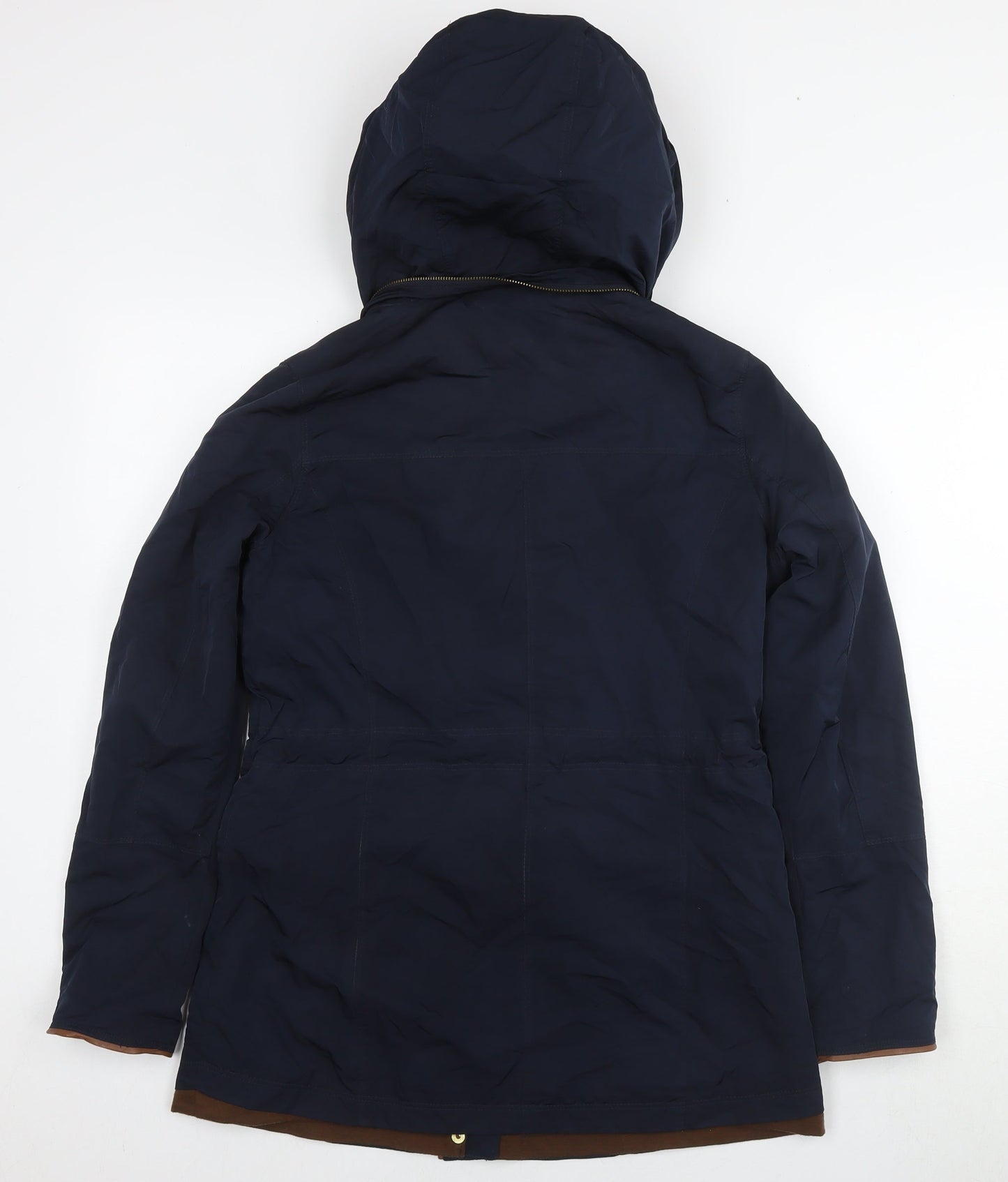 Principles Womens Blue Parka Jacket Size 10 Zip