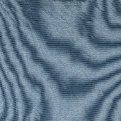 NEXT Mens Blue Striped Cotton T-Shirt Size 2XL Round Neck