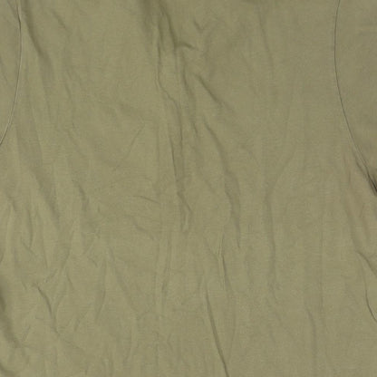 Womens UK Size L Gap Green Basic Polo