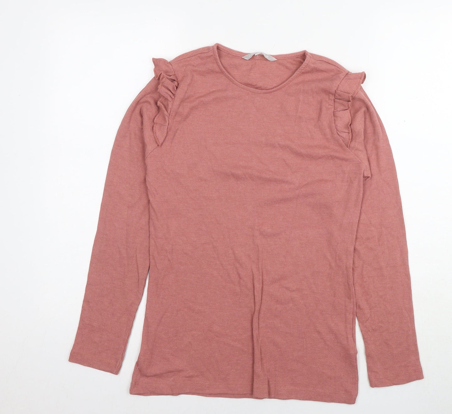 Womens UK Size 14 Red Herring Beige Basic Blouse