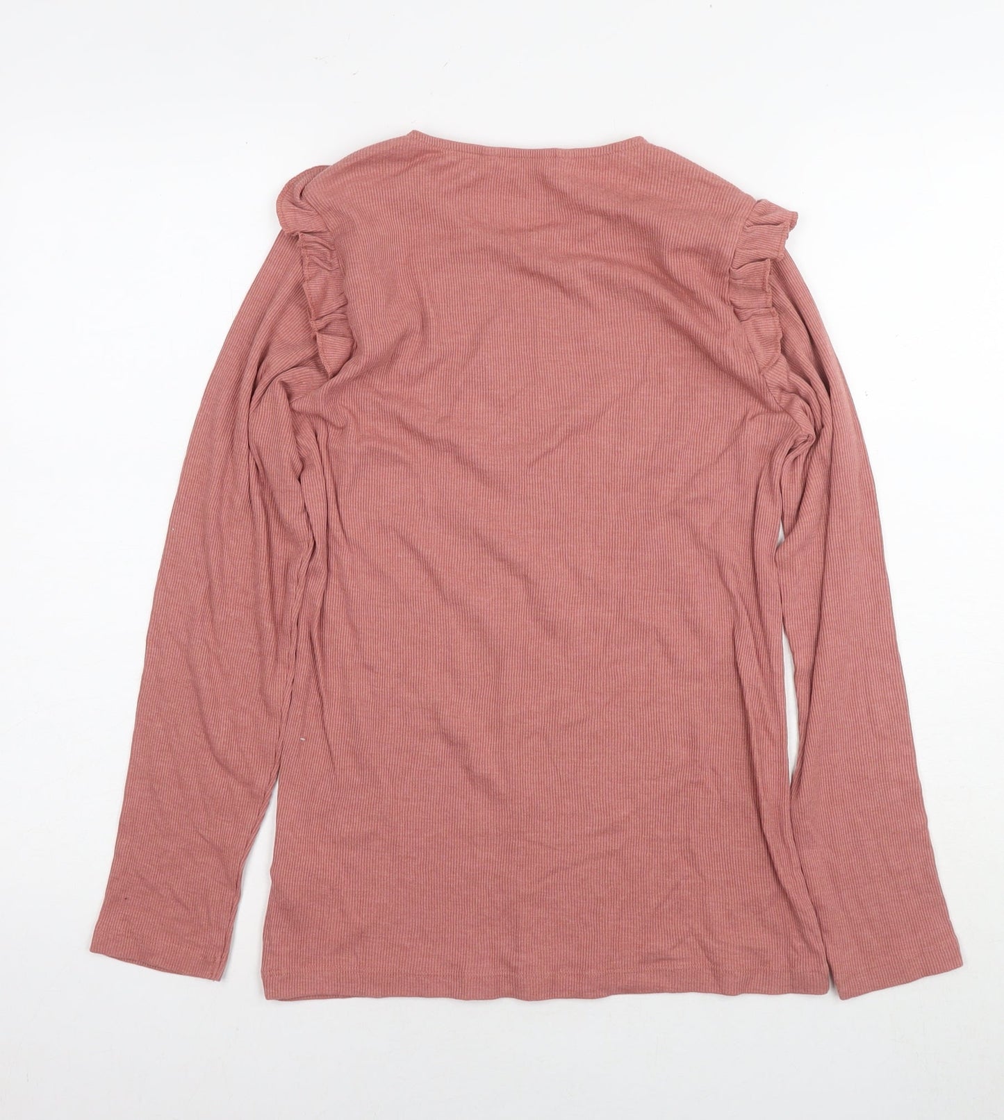 Womens UK Size 14 Red Herring Beige Basic Blouse