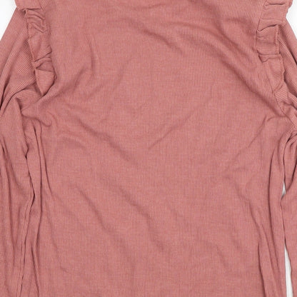 Womens UK Size 14 Red Herring Beige Basic Blouse