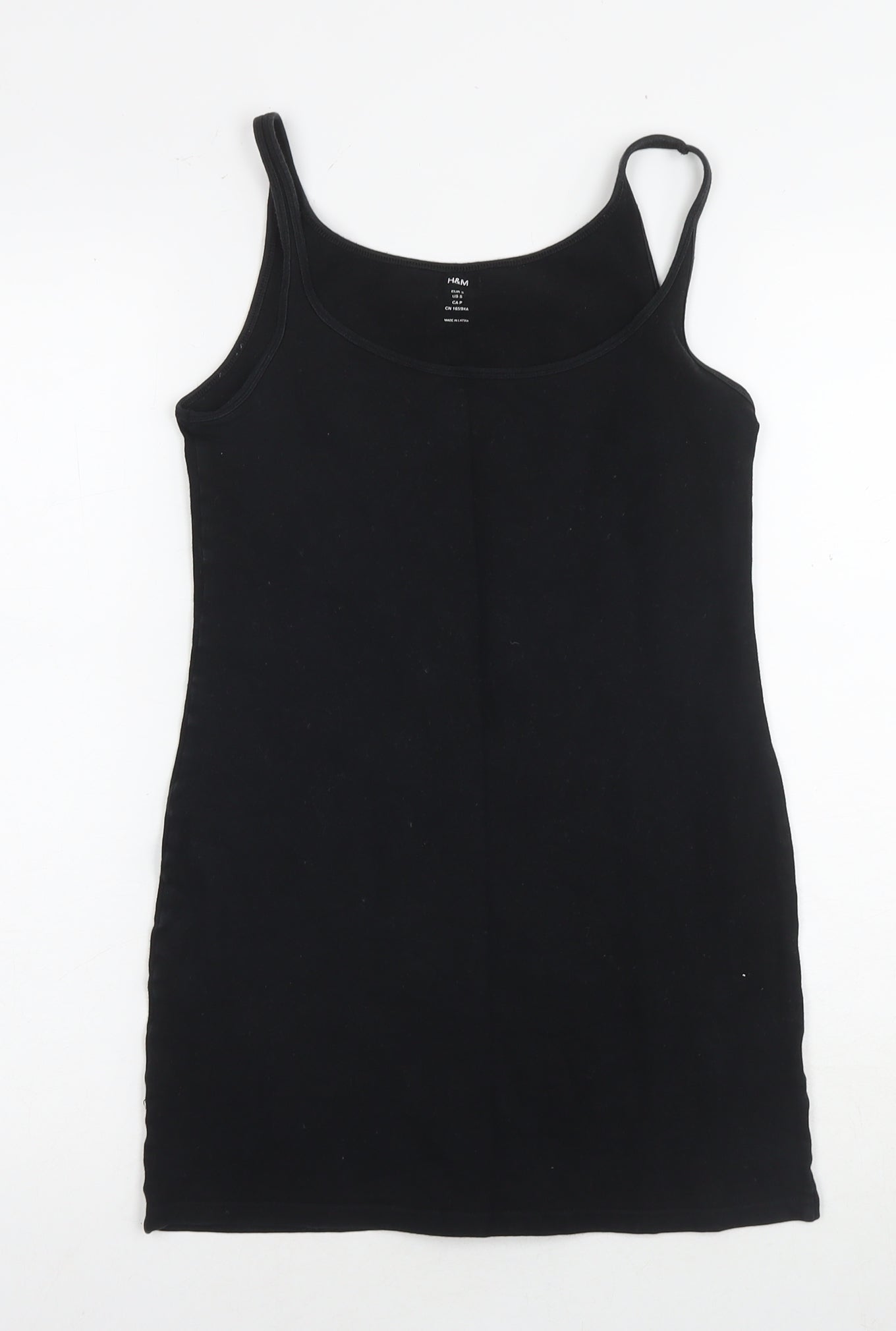 Womens UK Size S H&M Black Camisole Tank