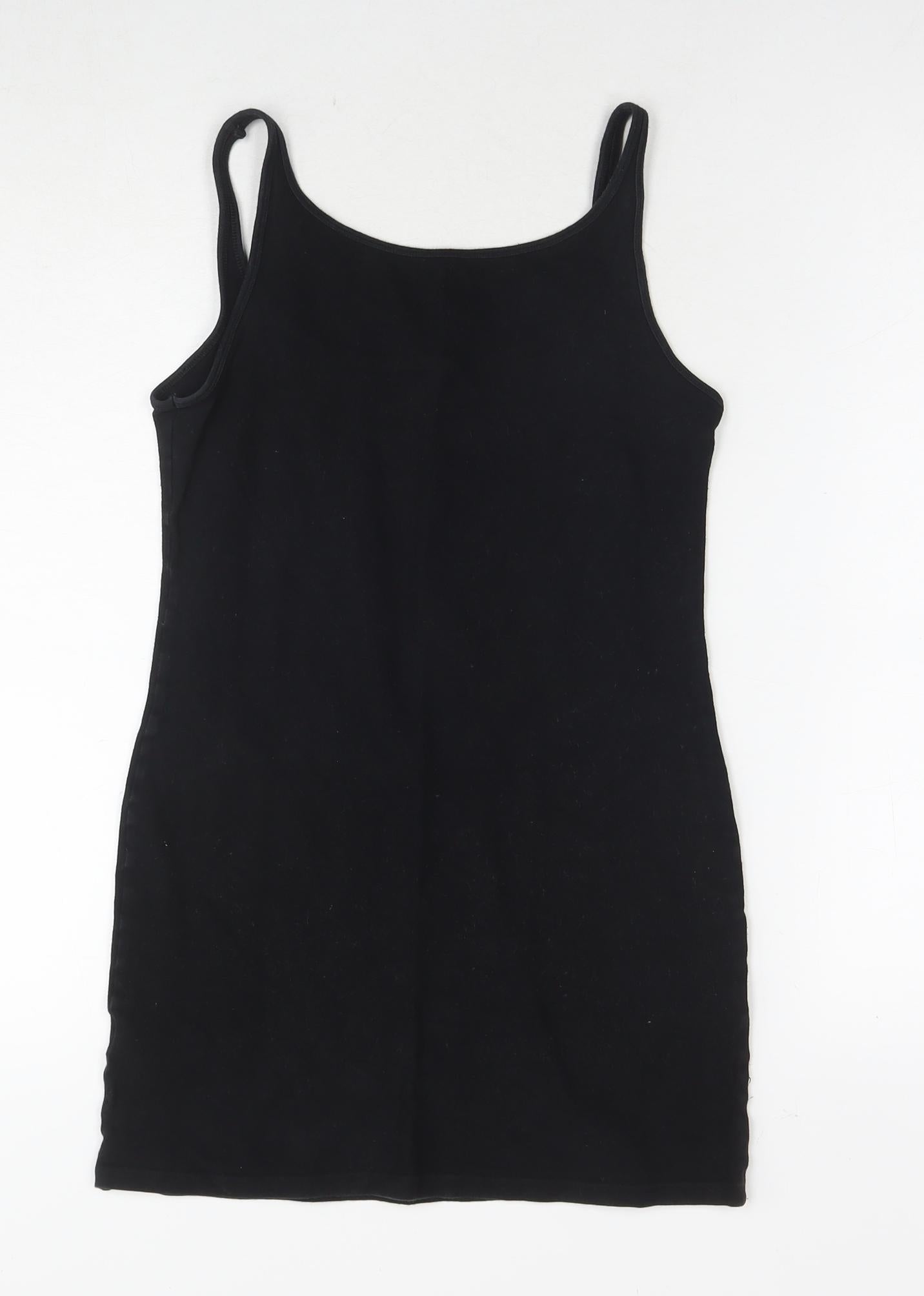 Womens UK Size S H&M Black Camisole Tank