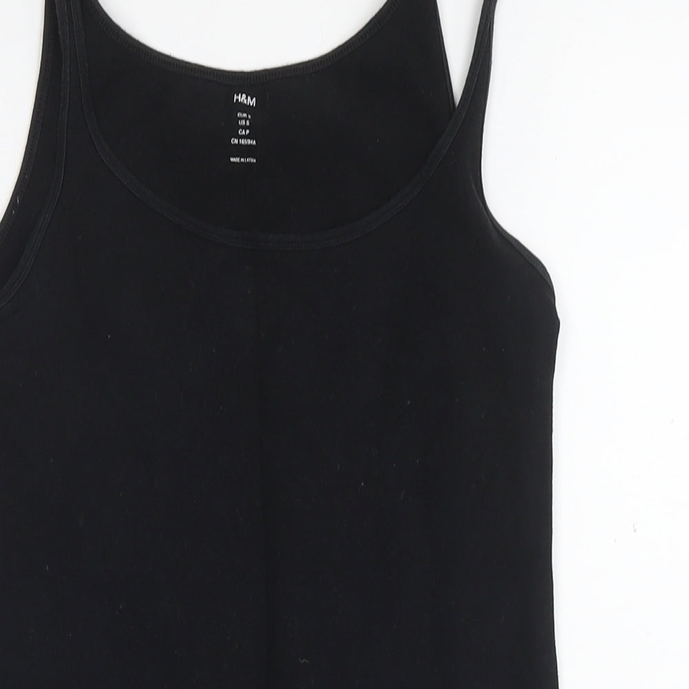 Womens UK Size S H&M Black Camisole Tank