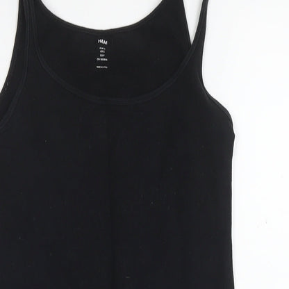 Womens UK Size S H&M Black Camisole Tank