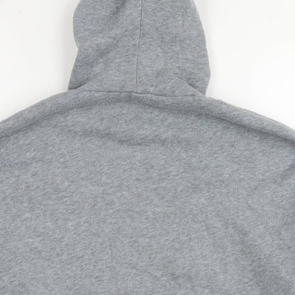 Boohoo Womens Grey Polyester Pullover Hoodie Size 8 Pullover - Paris