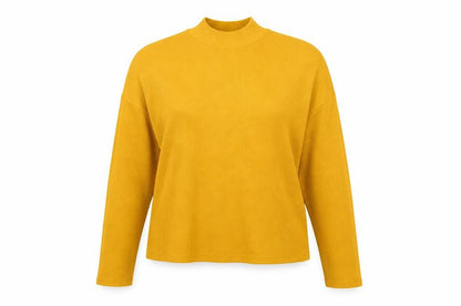Womens UK Size XS H&M Yellow Basic T-Shirt