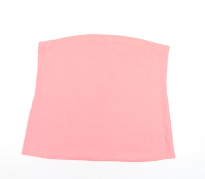 Womens UK Size 20 NEXT Pink Basic T-Shirt