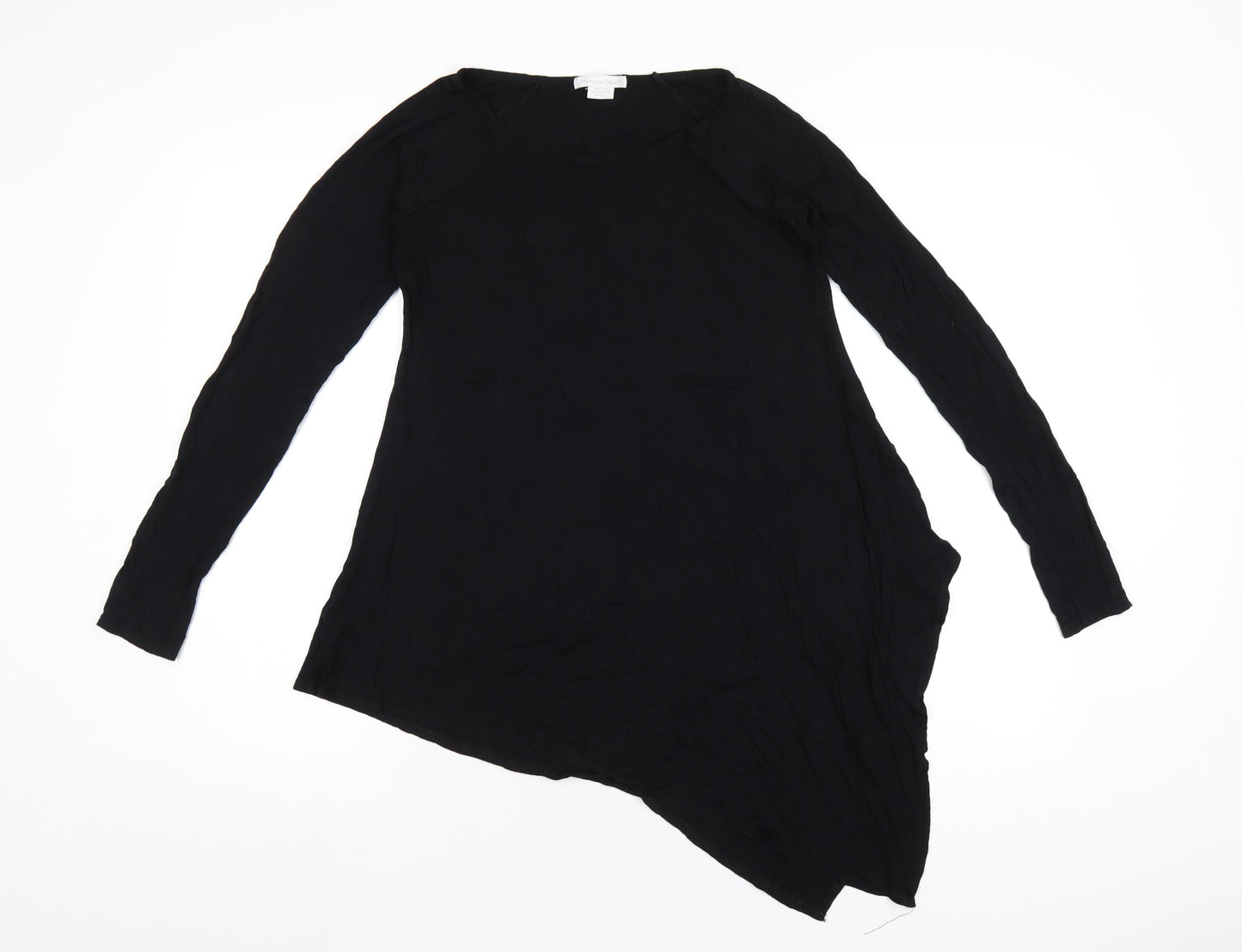 Womens UK Size 8 mamas & papas Black Basic T-Shirt