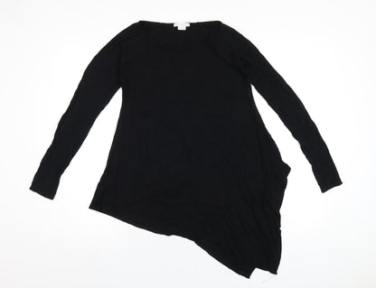 Womens UK Size 8 mamas & papas Black Basic T-Shirt