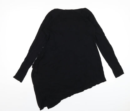 Womens UK Size 8 mamas & papas Black Basic T-Shirt
