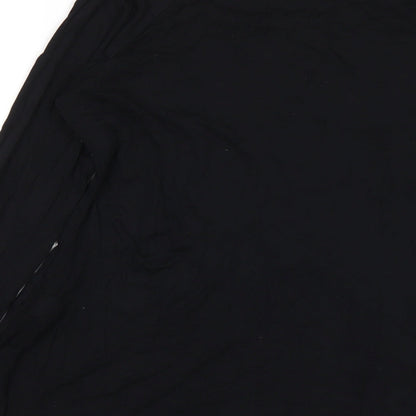 Womens UK Size 8 mamas & papas Black Basic T-Shirt