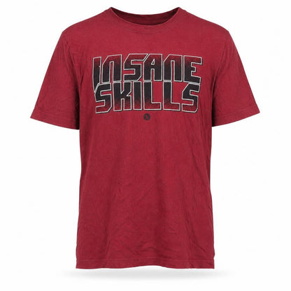 Xersion Mens Red Cotton T-Shirt Size S Round Neck